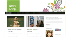 Desktop Screenshot of naomikrueger.com